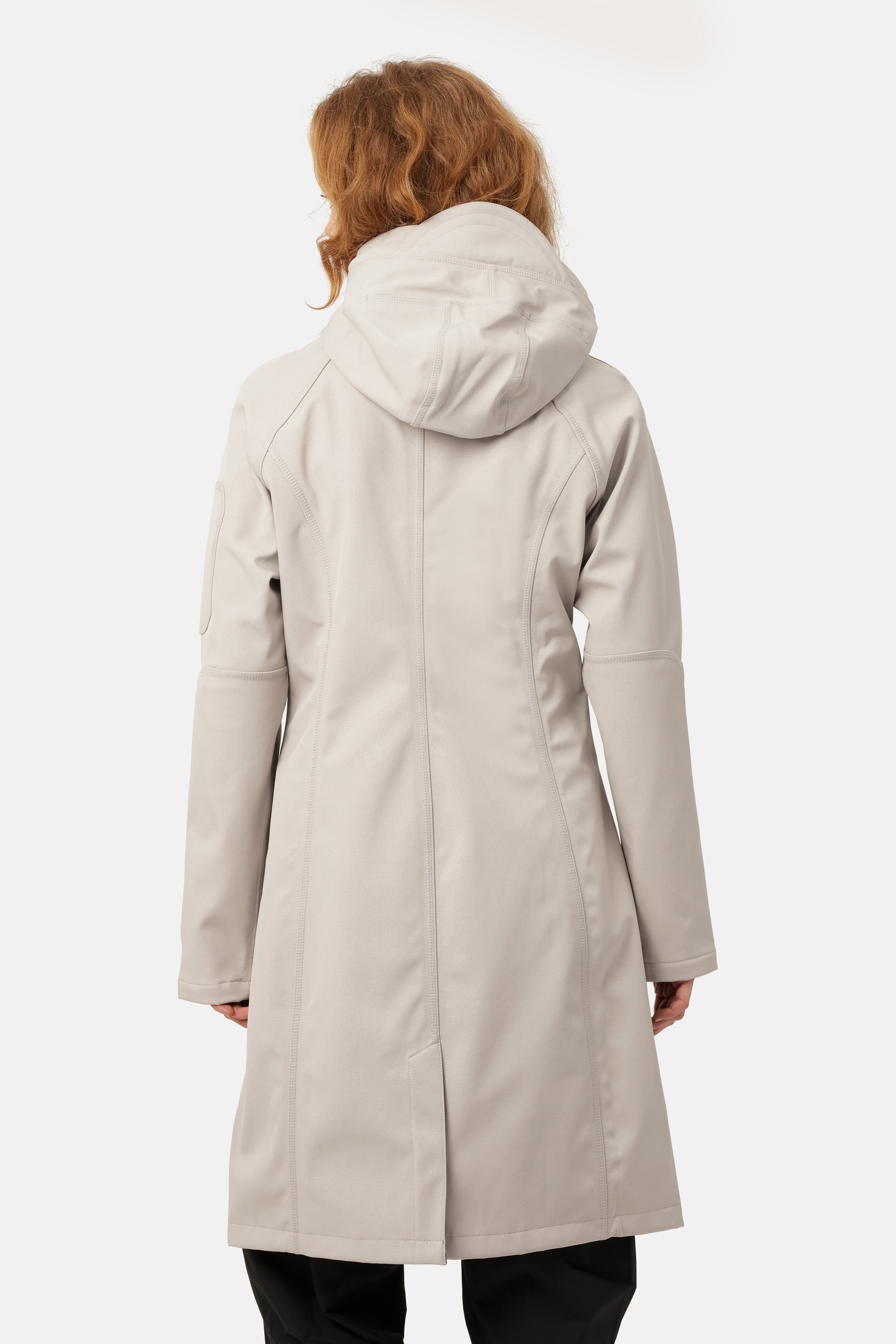 Ilse Jacobsen Hornbæk Rain Langer Regenmantel Raincoat 029 Chateau Gray